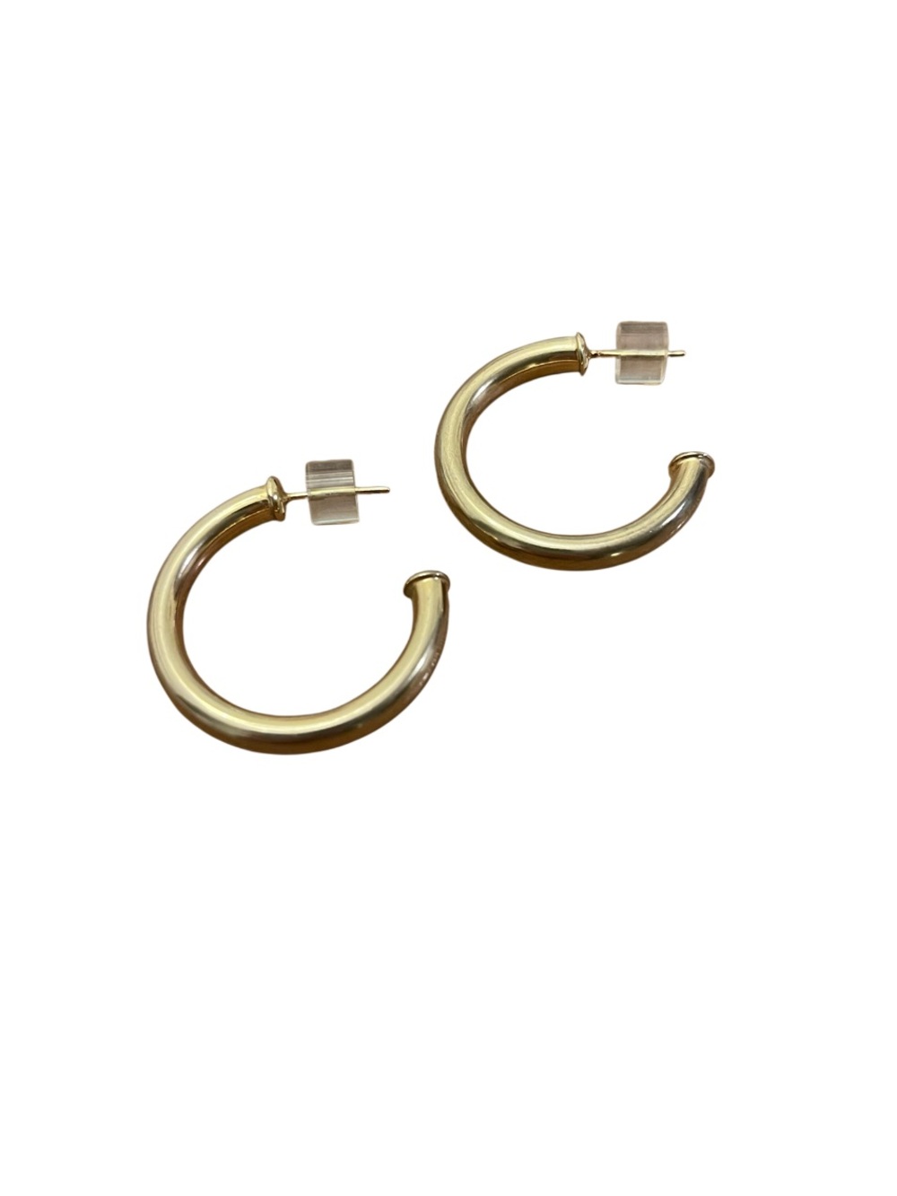 Gold Hoop Earrings - Lightweight Statement Hoops